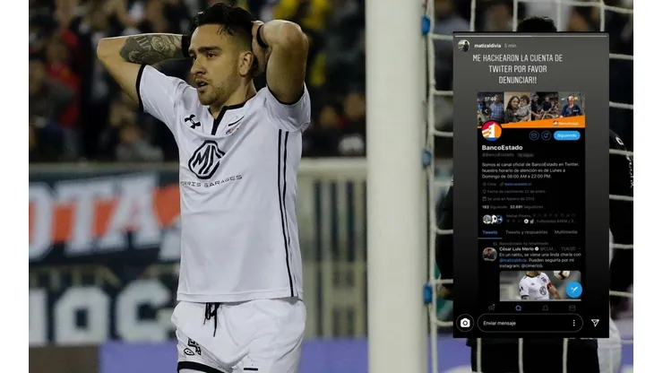 Matías Zaldivia sufre el hackeo de Twitter