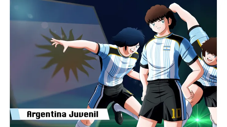 Captain Tsubasa Rise of New Champions presenta la selección argentina