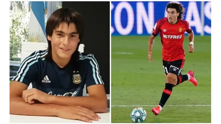Luka Romero comenzó su carrera en el Mallorca tras haberse probado con éxito en Barcelona, donde no pudo permanecer debido a su corta edad y las normas FIFA.