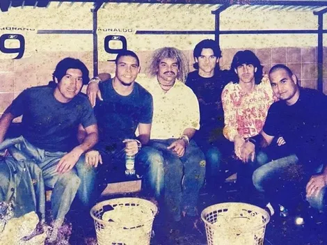 Chilavert comparte histórica foto de la despedida de Iván Zamorano