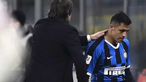 Conte y Alexis en Inter.