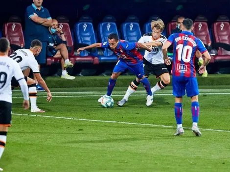 Con Orellana en cancha, el Eibar gana y se aleja del descenso