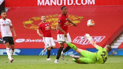 Anthony Martial fue la gran figura de la victoria del Manchester United
