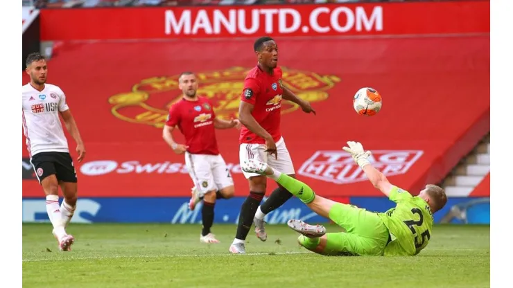 Anthony Martial fue la gran figura de la victoria del Manchester United