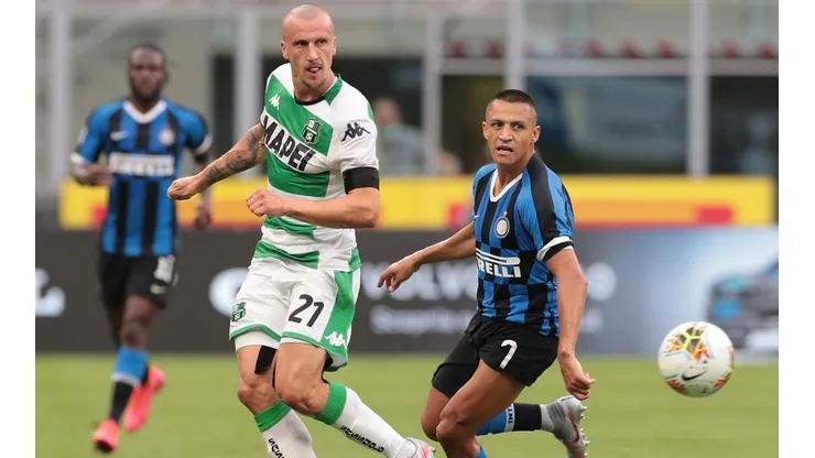 Alexis contra Sassuolo.