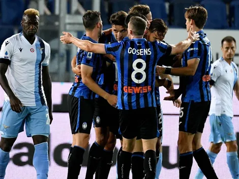 Atalanta se lo dio vuelta a la Lazio en un partidazo