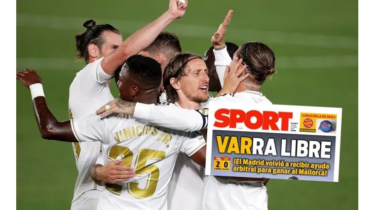 Triunfo del Real Madrid sobre el Mallorca