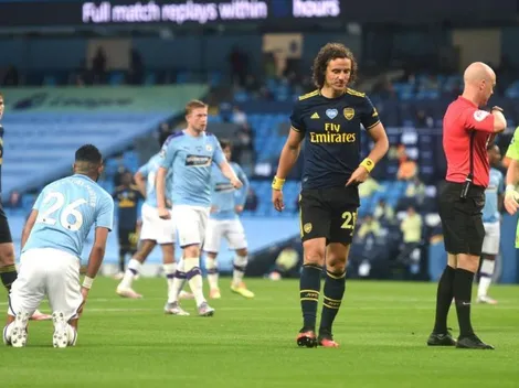 Arsenal olvida los errores de David Luiz y le extiende su contrato