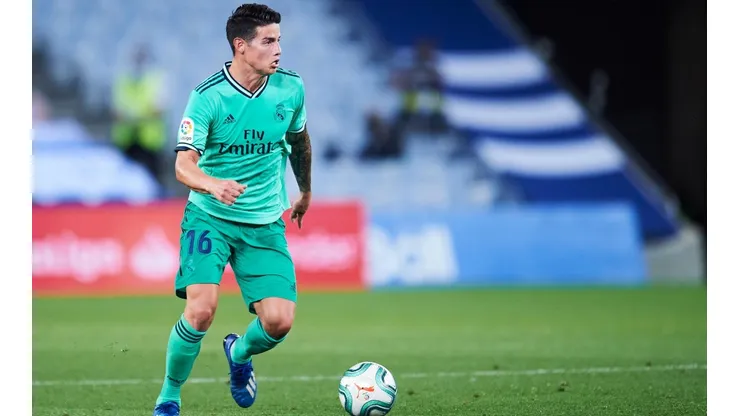 James Rodríguez ante la Real Sociedad