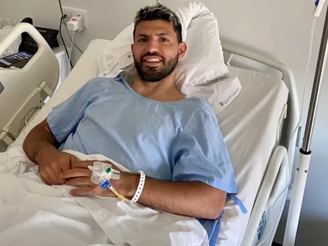 Agüero fue operado de la rodilla: Aún es duda para la Champions