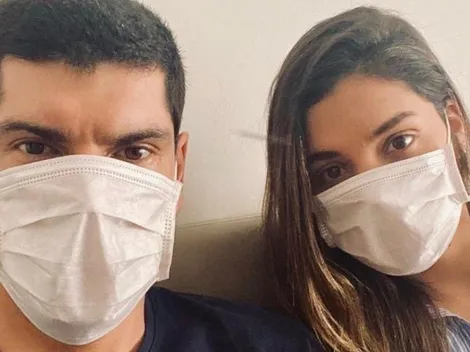 Carlos Lampe y su esposa tienen covid-19