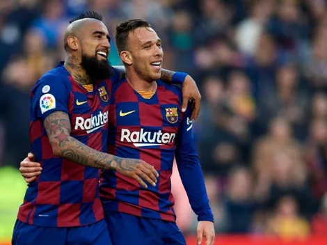 Setién "le tira las orejas" a Arthur tras el triunfo ante Athletic