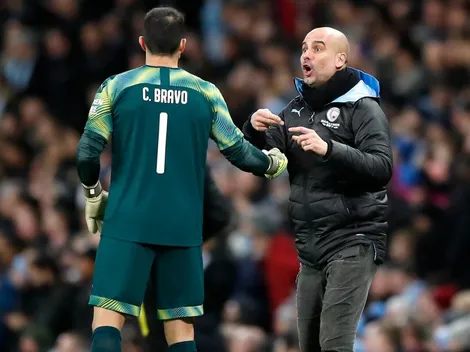 Pep Guardiola habla del futuro de Claudio Bravo