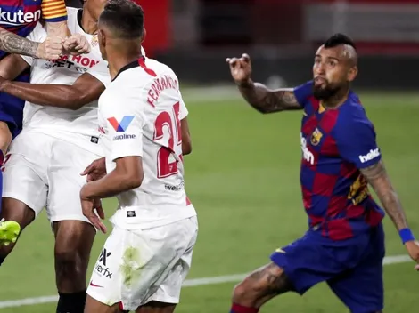 El Athletic le saca un golazo de la línea a Arturo Vidal