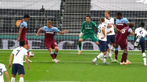 Tomas Soucek fue protagonista de uno de los bloopers del año