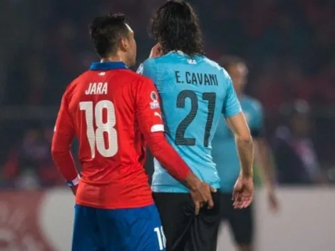 Video: A cinco años del inolvidable "dedo de Jara" contra Cavani