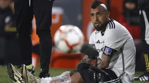 Arturo Vidal es la gran duda de Colo Colo tras sufrir una nueva lesión.
