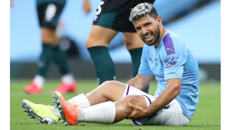Kun Aguüero se rompe los meniscos y tendrá que ser operado
