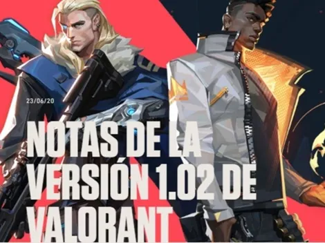 Mira las notas del parche 1.02 de Valorant
