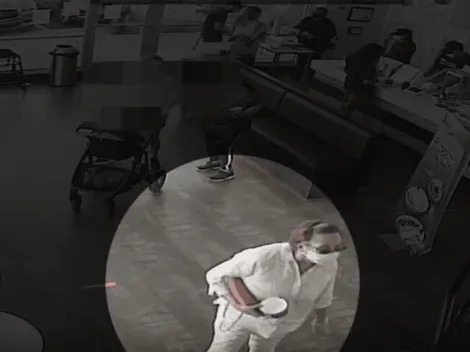 [VIDEO] Mujer racista se quita la mascarilla para toserle en la cara a un bebé de origen latino