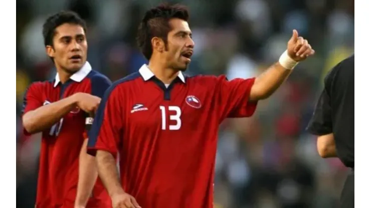 Vargas en la selección.