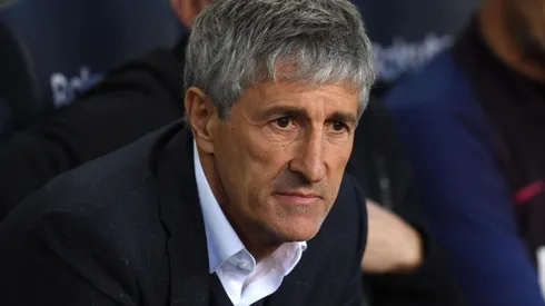 El DT catalán se sumó a los cuestionamientos contra el arbitraje a favor del Real Madrid.