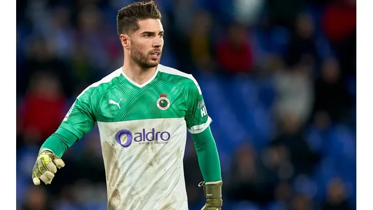 Luca Zidane arquero del Racing de Santander