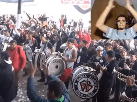 Youtuber español flipa con la barra de Colo Colo: "Es una locura"