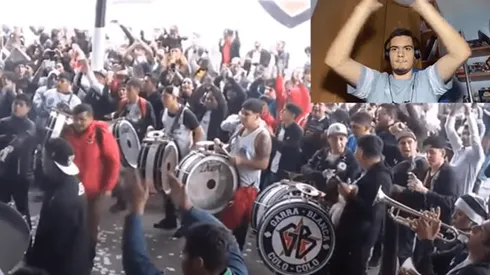 Colo Colo hace flipar a youtuber español.