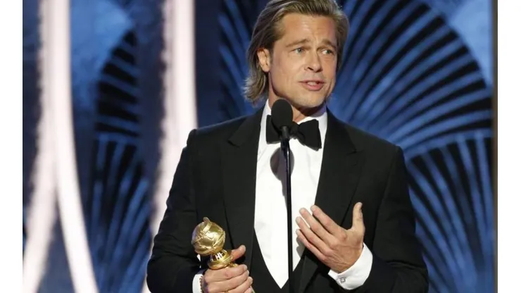Brad Pitt se quedó con el Globo de Oro 2020 al mejor actor secundario, por su rol en "One Upon a Time in Hollywood".