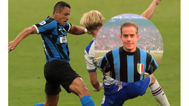 Alexis en los minutos finales contra Sampdoria.