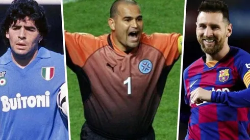 Chilavert dice que Messi no puede ser comparado con Maradona.