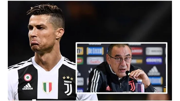 Perder el título de la Copa de Italia le ha traído obvias críticas a la Juventus, pero además la prensa italiana habla de una tensa relación entre Sarri y Cristiano.