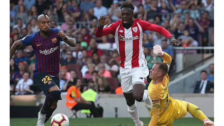 El chileno tiene otro complicado desafío en el Camp Nou.