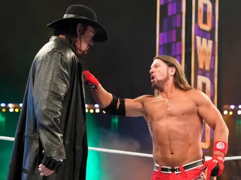 AJ Styles rompe su personaje ante el anuncio de retiro de Undertaker