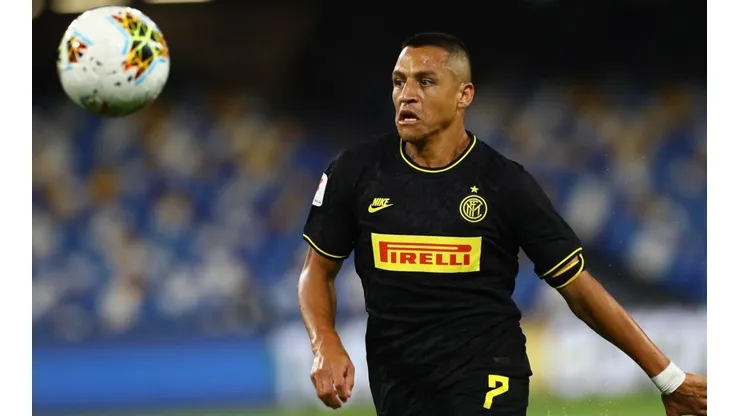 Alexis Sánchez contra Napoli.