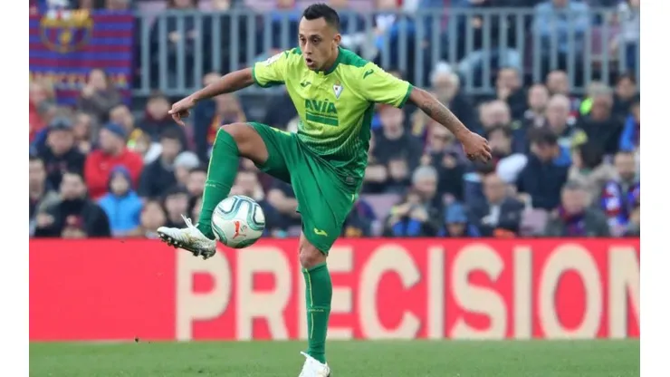 Fabián Orellana estará en el banco de suplentes ante el Getafe