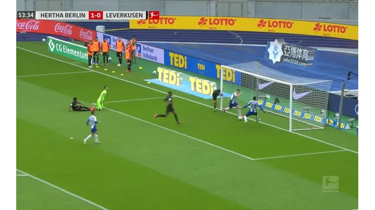 Gol de Lukebakio para el Hertha Berlín