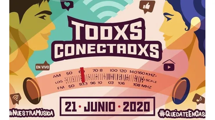 El evento "Todxs Conectadxs" se extenderá por 5 horas.