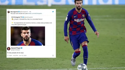 Gerard Piqué ante el Sevilla
