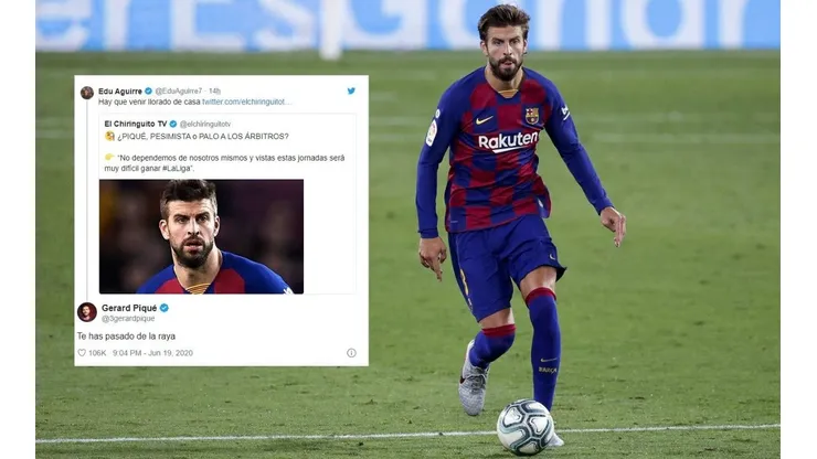Gerard Piqué ante el Sevilla