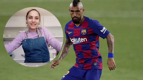 La chef personal de Arturo Vidal.