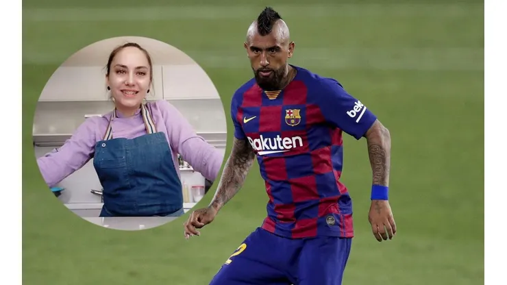 La chef personal de Arturo Vidal.