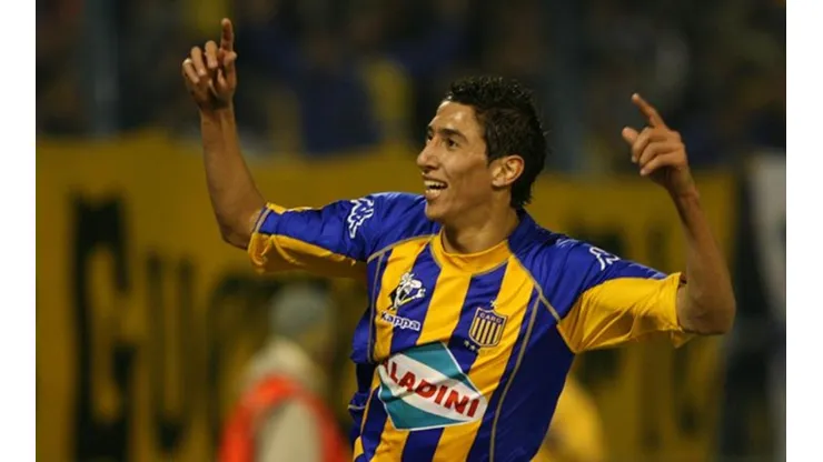 Di María debutó profesionalmente en el Canalla