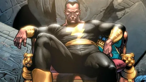 "Black Adam" es un villano de DC Comics que fue creado por Otto Binder y C. C. Beck.