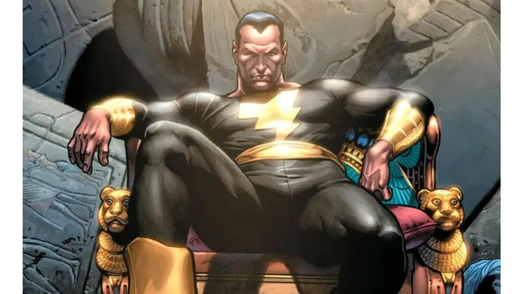"Black Adam" es un villano de DC Comics que fue creado por Otto Binder y C. C. Beck.