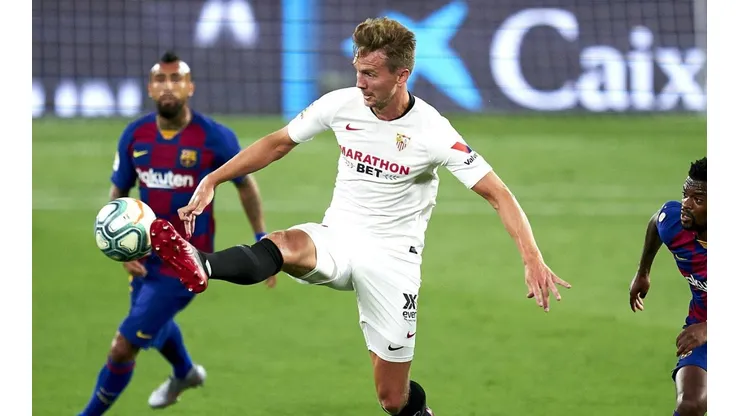 Empate sin goles entre Sevilla y Barcelona.