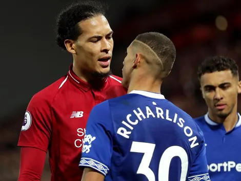 Richarlison cancherea con Van Dijk: "No es el mejor del mundo"