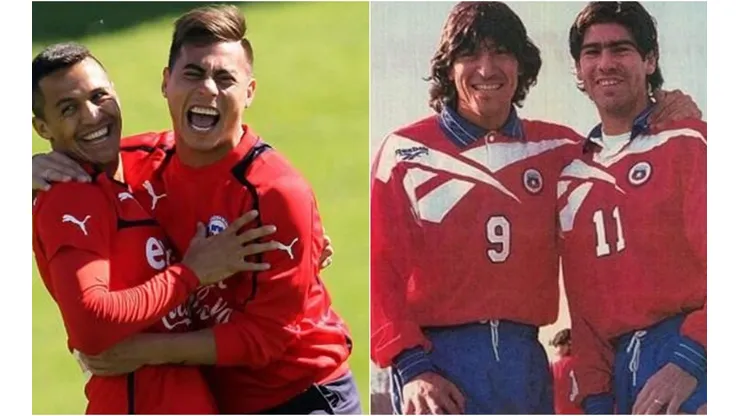 Alexis, Vargas, Zamorano y Salas, lo mejor que ha tenido el ataque de la selección chilena en su historia