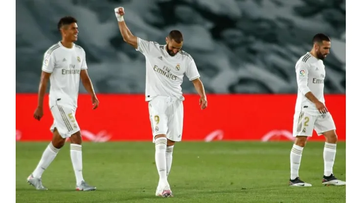 Karim Benzema cerró la goleada de Real Madrid ante Valencia